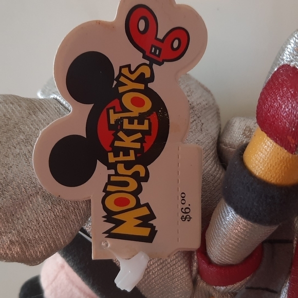 Disney Parks Mouseketoys Mickey Mouse space bean bag new with tags - Picture 6 of 7